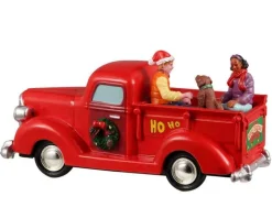 Lemax Table Pieces<Lemax 24013 - Jolly Joyride Carols - Trains & Vehicles; Christmas Village Table Pieces