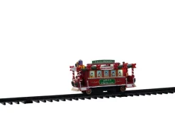 Lemax Trains & Vehicles<Lemax 04738 - Jolly Trolley, Battery-Operated (4.5-Volt) - Trains & Vehicles