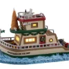 Lemax Plymouth Corners<Lemax 15754 - Jonathan's Houseboat On The Bay - Plymouth Corners