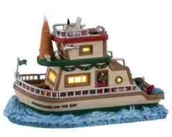 Lemax Plymouth Corners<Lemax 15754 - Jonathan's Houseboat On The Bay - Plymouth Corners