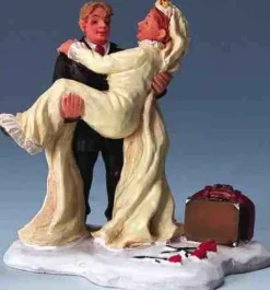 Lemax Figurines<Lemax 42911 - Just Married - Christmas Village Figurines