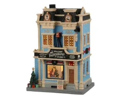 Lemax Caddington Village<Lemax 25873 - L. Halliday Photography Studio - Caddington Village Christmas Houses & Buildings