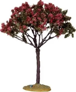 Lemax Trees<Lemax 44797 - Linden Tree, Medium - Christmas Village Trees