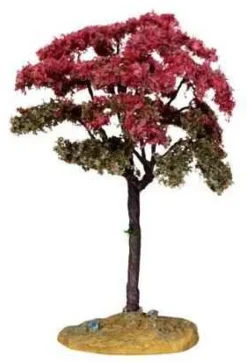 Lemax Trees<Lemax 44802 - Linden Tree, Small - Christmas Village Trees