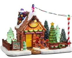 Lemax Sugar N Spice Houses<Lemax 25951 - Lou's Tree Farm, Battery-Operated (4.5-Volt) - Sugar N Spice Houses