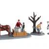 Lemax Table Pieces<Lemax 03523 - Maple Syrup Season, Set Of 3 - Table Pieces