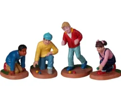 Lemax Figurines<Lemax 22118 - Marbles Champ, Set Of 4 - Christmas Village Figurines