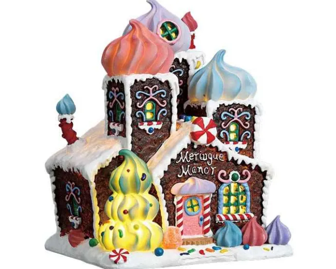 Lemax Sugar N Spice Houses<Lemax 75179 - Meringue Manor, Battery-Operated (4.5V) - Sugar N Spice Houses