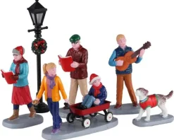 Lemax Figurines<Lemax 02955 - Merry Songs, Set Of 6 - Figurines