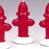 Lemax Misc. Accessories<Lemax 34971 - Metal Fire Hydrant, Set Of 3 - Christmas Village Misc. Accessories
