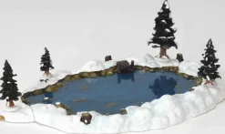 Lemax Landscape<Lemax 94387 - Mill Pond, Set Of 6 - Christmas Village Landscape Items