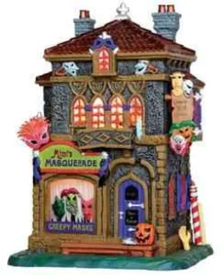 Lemax Spooky Town Houses<Lemax 35497 - Mimi's Masquerade - Spooky Town Halloween Village Houses & Buildings