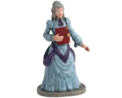 Lemax Spooky Town Figurines<Lemax 12008 - Miss Terry The Bookstore Owner - Spooky Town Figurines
