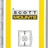 Stamp Supplies<Scott 55 Mm X 215 Mm Strip Clear Mount (15 Mounts)