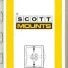 Stamp Supplies<Scott 48 Mm X 215 Mm Strip Clear Mount (15 Mounts)