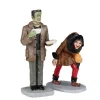 Lemax Spooky Town Figurines<Lemax 22106 - Monster Coffee Break, Set Of 2 - Spooky Town Halloween Village Figurines