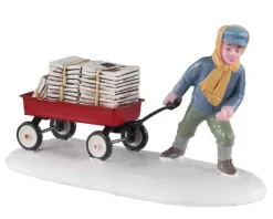 Lemax Figurines<Lemax 02948 - Morning News - Figurines
