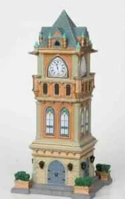 Lemax Caddington Village<Lemax 05007 - Municipal Clock Tower - Caddington Village