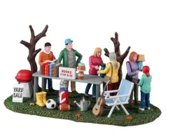 Lemax Table Pieces<Lemax 33618 - Neighborhood Yard Sale - Table Pieces