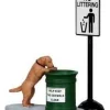Lemax Misc. Accessories<Lemax 14364 - No Littering, Set Of 2 - Christmas Village Misc. Accessories