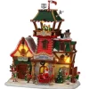Lemax Santa's Wonderland<Lemax 25864 - North Pole Control Tower, With 4.5-Volt Adaptor - Santa's Wonderland Christmas Village Houses & Buildings