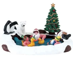 Lemax Table Pieces<Lemax 73331 - North Pole Hot Springs - Table Pieces