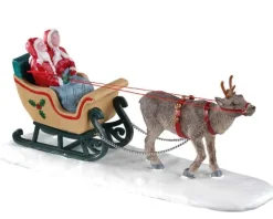 Lemax Table Pieces<Lemax 03514 - North Pole Sleigh Ride - Table Pieces