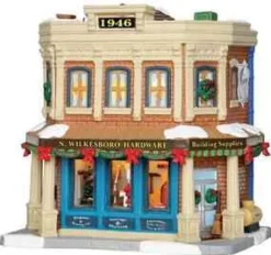Lemax Caddington Village<Lemax 15282 - N. Wilkesboro Hardware - Caddington Village Christmas Houses & Buildings
