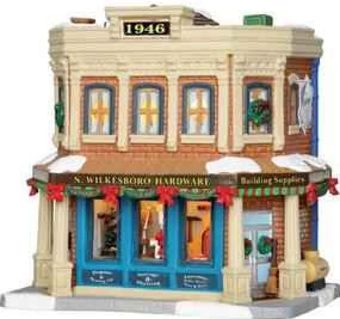 Lemax Caddington Village<Lemax 15282 - N. Wilkesboro Hardware - Caddington Village Christmas Houses & Buildings