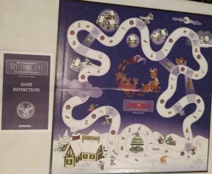 Vintage Board Games<Vintage Board Games Original Game Of Rudolph The Red-Nosed Reindeer - Gameplan