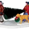 Lemax Table Pieces<Lemax 33035 - Our First Christmas - Christmas Village Table Pieces