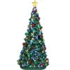 Lemax Trees<Lemax 24954 - Outdoor Holiday Tree, Battery-Operated (4.5-Volt) - Christmas Village Trees