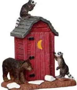 Lemax Misc. Accessories<Lemax 24492 - Outhouse Marauders - Christmas Village Misc. Accessories