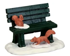 Lemax Misc. Accessories<Lemax 54938 - Park Bench In Winter - Misc. Accessories