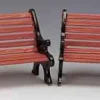 Lemax Misc. Accessories<Lemax 34895 - Park Bench, Set Of 2 - Christmas Village Misc. Accessories