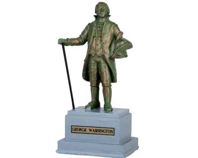 Lemax Misc. Accessories<Lemax 64076 - Park Statue George Washington - Misc. Accessories
