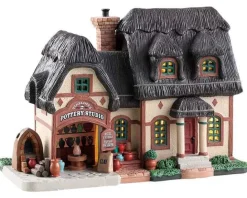 Lemax Caddington Village<Lemax 85353 - Penelope's Pottery Studio - Caddington Village