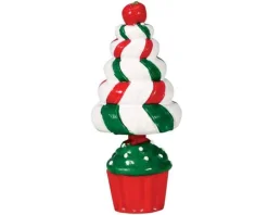 Lemax Sugar N Spice Accessories<Lemax 74204 - Peppermint Tree Topiary - Sugar N Spice Accessories