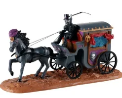 Lemax Spooky Town Accessories<Lemax 03517 - Phantom Coach - Spooky Town Accessories