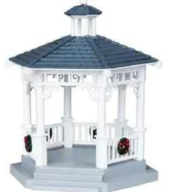 Lemax Misc. Accessories<Lemax 04160 - Plastic Gazebo - Christmas Village Accessories