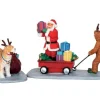 Lemax Figurines<Lemax 52326 - Playing Santa, Set Of 2 - Christmas Figurines