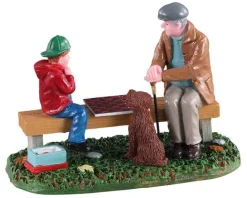 Lemax Figurines<Lemax 12022 - Playing With Gramps - Figurines