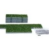 Lemax Landscape<Lemax 64107 - Plaza System (Grass, Square) - 16 Pcs - Landscape