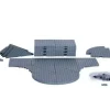 Lemax Landscape<Lemax 64099 - Plaza System (Grey, Variety) - 32 Pcs - Landscape