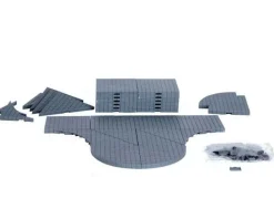 Lemax Landscape<Lemax 64099 - Plaza System (Grey, Variety) - 32 Pcs - Landscape