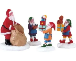 Lemax Figurines<Lemax 72553 - Present Procession, Set Of 4 - Figurines