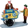 Lemax Figurines<Lemax 42238 - Pretzel King Pretzel Cart - Christmas Village Figurines