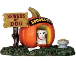 Lemax Spooky Town Accessories<Lemax 64053 - Pumpkin Doghouse - Spooky Town Accessories