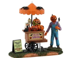 Lemax Spooky Town Accessories<Lemax 33611 - Pumpkin Patch Vendor - Spooky Town Accessories