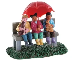 Lemax Figurines<Lemax 82577 - Rainy Day With Friends - Figurines
